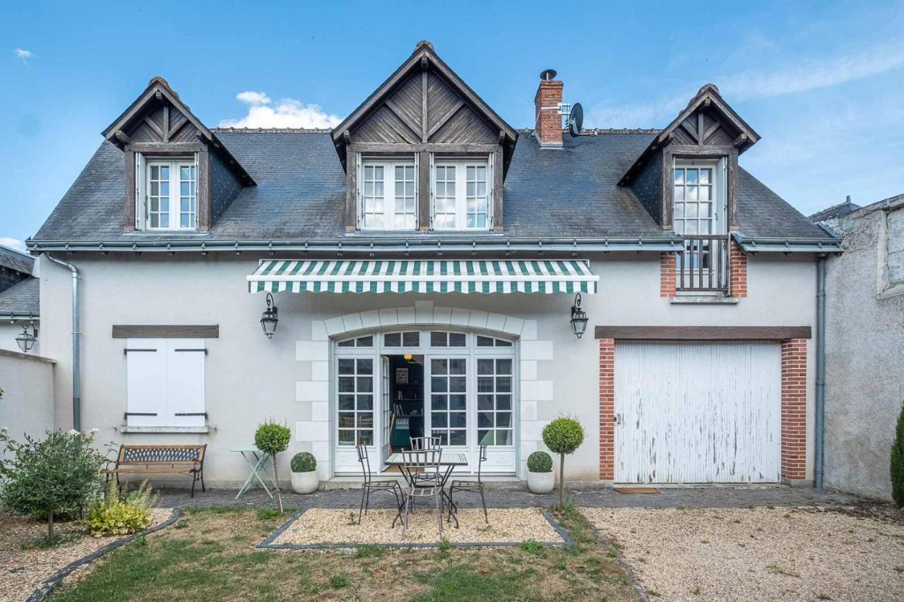 L'Hirondelle - Maison Au Coeur Des Chateaux Mosnes Exterior foto